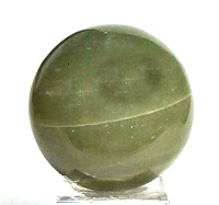 A94-01  30mm STONE SPHERE IN CANADA JADE