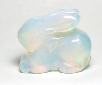 A95-01  1.5" STONE RABBIT IN OPALITE