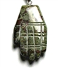 A96-02 HAND OF HAMSA IN DRAGON BLOOD