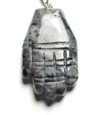 A96-07 HAND OF HAMSA IN LAVAKITE