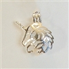 AK-36-A SMALL LAVA BEAD CAGE PENDANT