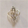 AK05-B SMALL LAVA BEAD CAGE PENDANT