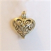 AK-07-C SMALL LAVA BEAD CAGE PENDANT