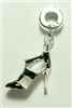 BLACK SHOE CHARM