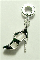 BLACK SHOE CHARM