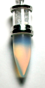 BSP-50 BULLET SHAPE PENDANT OPALITE