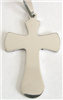 C07 STAINLESS STEEL CROSS PENDANT