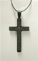 C08 STAINLESS STEEL CROSS PENDANT