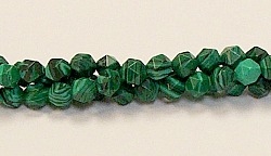 C19-06mm MALACHITE COLOR FACETED (DC)