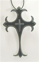 C20 STAINLESS STEEL CROSS PENDANT