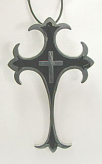 C20 STAINLESS STEEL CROSS PENDANT