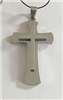 C29 STAINLESS STEEL CROSS PENDANT