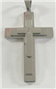 C35 STAINLESS STEEL CROSS PENDANT