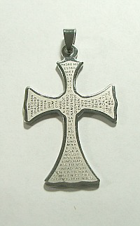 C45 STAINLESS STEEL CROSS PENDANT