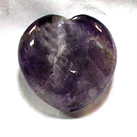 CH06-20 40mm STONE HEART IN AMETHYST