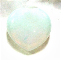 CH06-23 40mm STONE HEART IN OPALITE