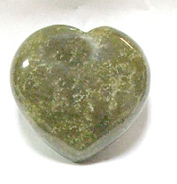 CH06-48 40mm STONE HEART IN SOUTH CHINA JADE