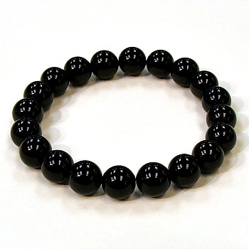 CR-44-10mm STONE BRACELET IN ONYX