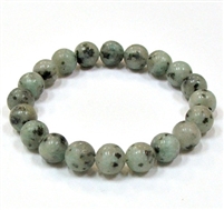 CR-73-10mm STONE BRACELET IN KIWI