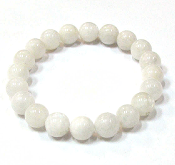 CR-93-10mm STONE BRACELET IN MOONSTONE