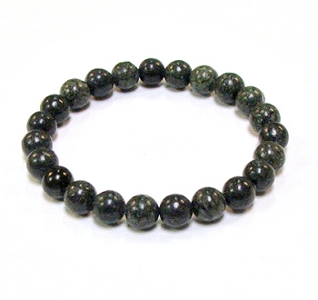 CR03-8mm STONE BRACELET IN RUSSIAN SERPENTINE