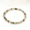 CR09-04mm STONE BRACELET IN CLOUD CRYSTAL