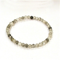 CR09-04mm STONE BRACELET IN CLOUD CRYSTAL