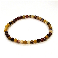 CR16-04mm STONE BRACELET IN MOOKAITE