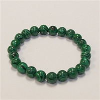 CR19 STONE BRACELET IN ARTIFICIAL MALACHITE COLOR