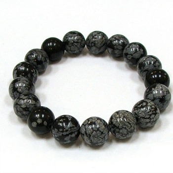 CR21-12mm STONE BRACELET IN SNOWFLAKE