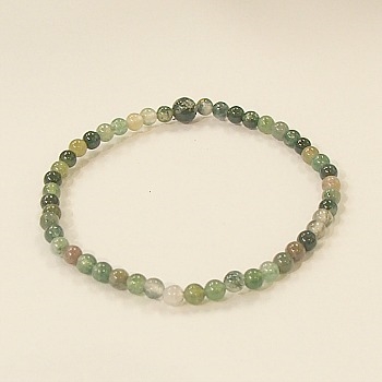 CR23-04mm STONE BRACELET IN INDIA AGATE