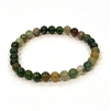 CR23-06mm STONE BRACELET IN INDIA AGATE