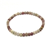 CR38-4mm STONE BRACELET IN PUEPLE KIWI