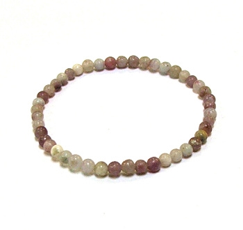 CR38-4mm STONE BRACELET IN PUEPLE KIWI