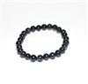CR41-XS 6mm STONE BRACELET IN BLUE GOLDSTONE 6.1" {XS}