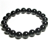 CR44-L 10mm STONE BRACELET IN ONYX  in  8 1/2"