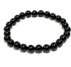 CR44-L 8mm STONE BRACELET IN ONYX IN 8 1/2"