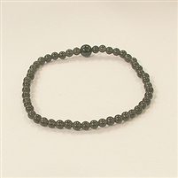 CR44-4mm STONE BRACELET IN ONYX