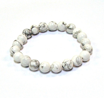 CR48-8mm STONE BRACELET IN HOWLITE