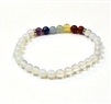 CR50-7 6mm 7 CHARKA STONE BRACELET IN OPALITE