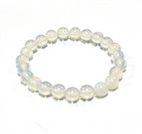 CR50-S 8mm STONE BRACELET IN OPALITE IN 7" (S)