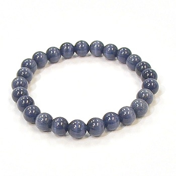 CR51-N 8mm ARTIFICIAL CAT'S EYE BRACELET