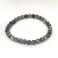 CR58-6mm STONE BRACELET IN SODALITE