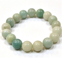 CR69-12mm STONE BRACELET IN AMAZONITE