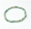 CR69-4mm STONE BRACELET IN AMAZONITE