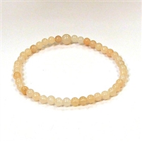 CR80-4mm STONE BRACELET IN PINK AVENTURINE