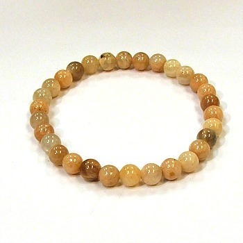 CR91A 6mm STONE BRACELET IN SUNSTONE