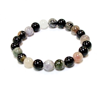 CR92-B-8mm STONE BRACELET IN TOURMALINE-B