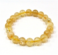 CRB-115-10mm STONE BRACELET IN CITRINE