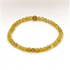 CRB105-4mm STONE BRACELET IN GOLDEN CITRINE